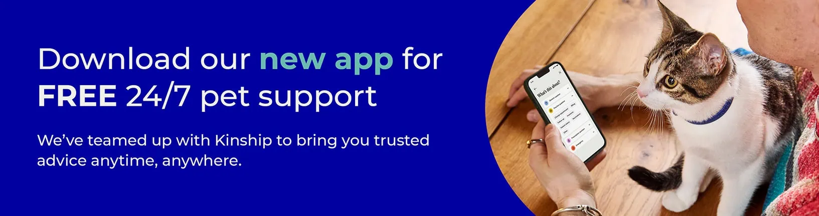 Get instant support 24/7 — download our app for free!
